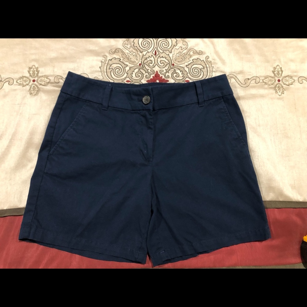 LOFT navy shorts